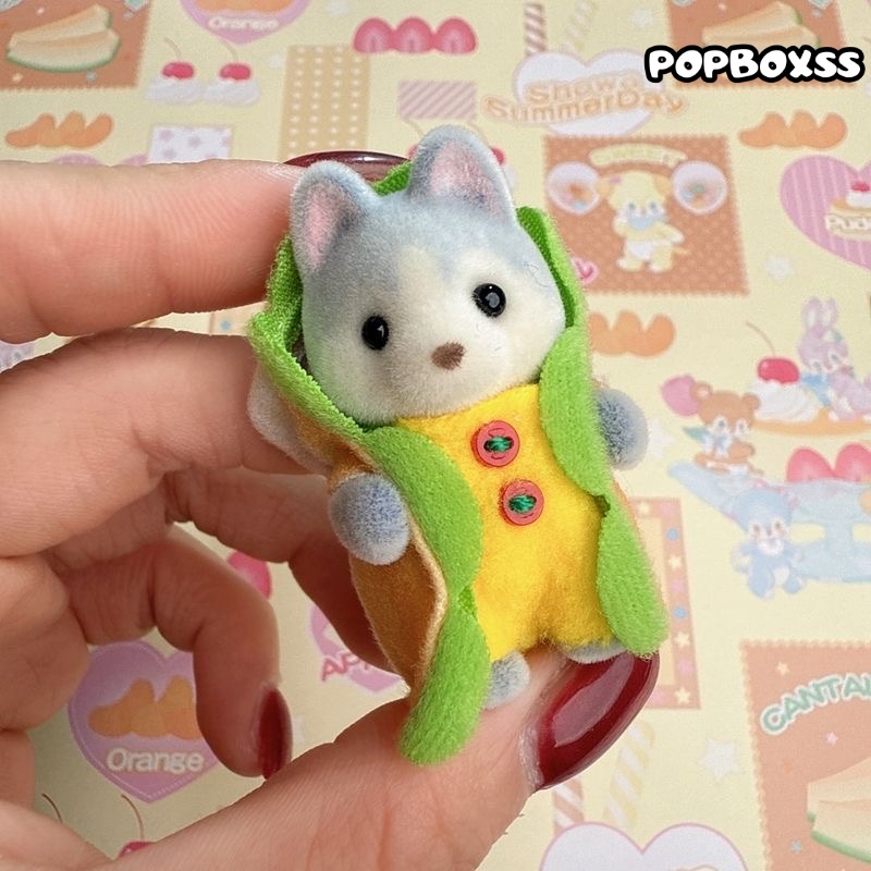 Sylvanian Families Hot Dog Babies Series Mini Figure - POPBOXSS