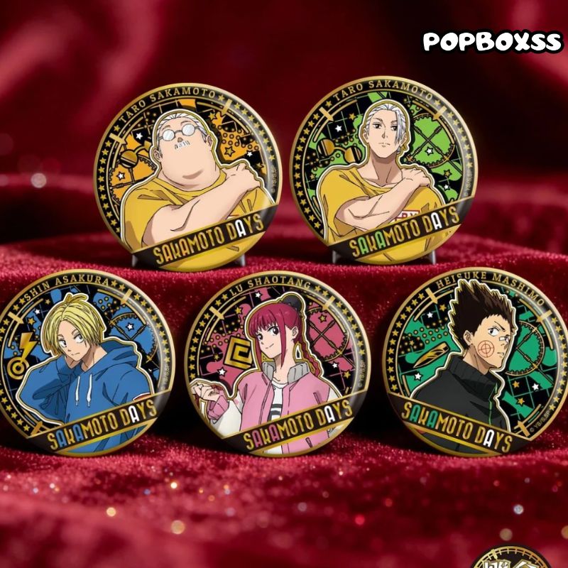 SAKAMOTO DAYS Series Badge Blind Box - POPBOXSS