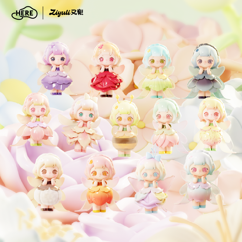 ZIYULI Flower Spirit WhisperSeries Figures Blind box - POPBOXSS