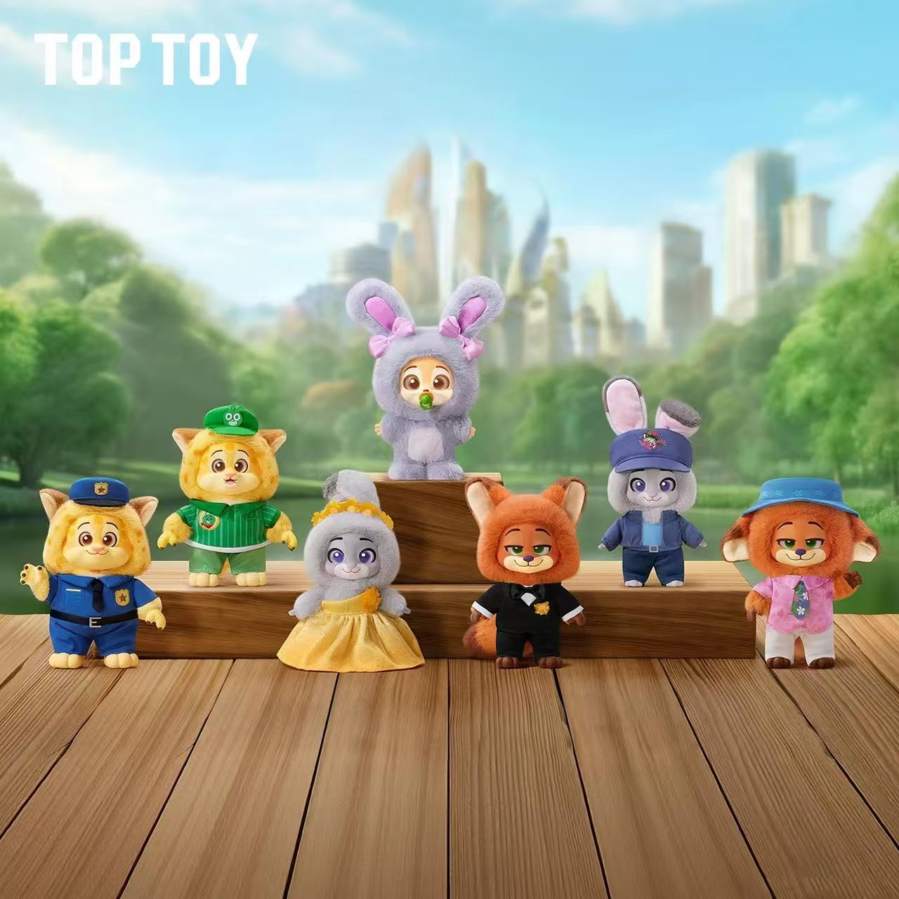 TOPTOY Disney Zootopia New Journey Plush blind box - POPBOXSS