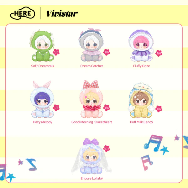 Vivistar's Daily Life Series Figures Blind box - POPBOXSS