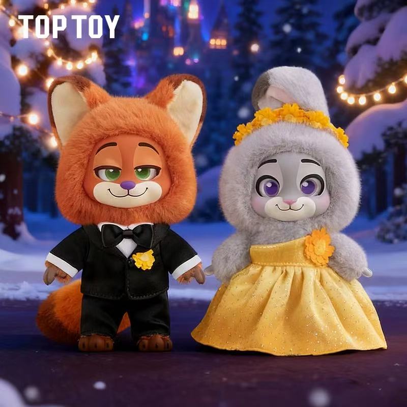 TOPTOY Disney Zootopia New Journey Plush blind box - POPBOXSS
