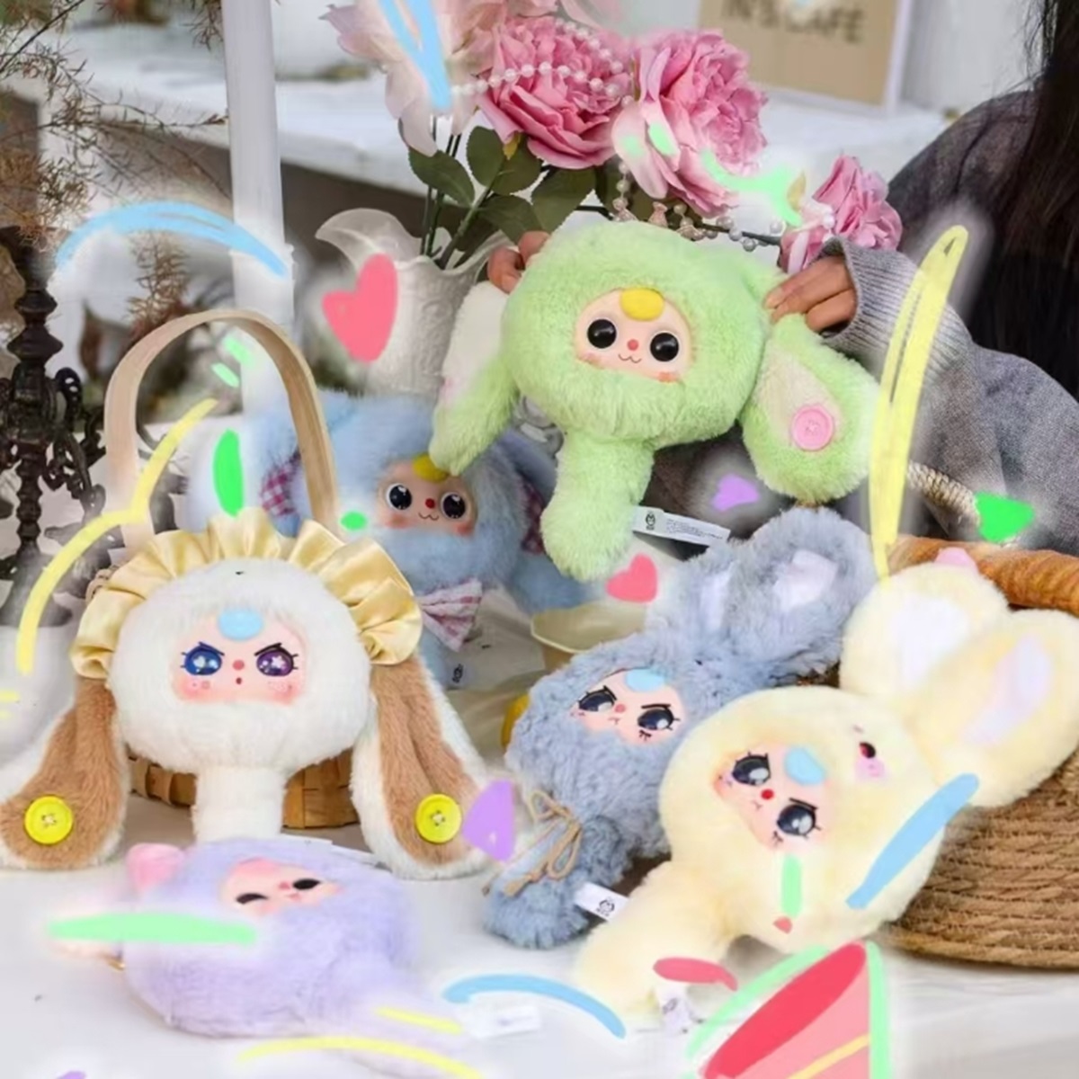 Baby Three Magic Mirror Series Plush Toy Blind Box - POPBOXSS