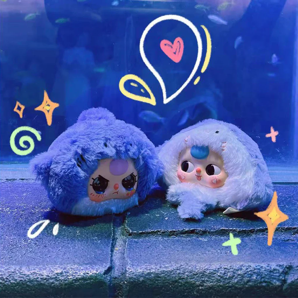 Baby Three Romantic Ocean Series Plush Dolls, Blind Box - POPBOXSS