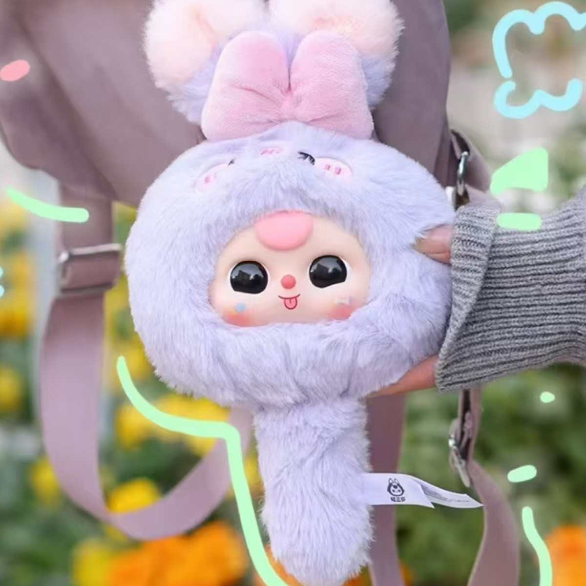 Baby Three Magic Mirror Series Plush Toy Blind Box - POPBOXSS