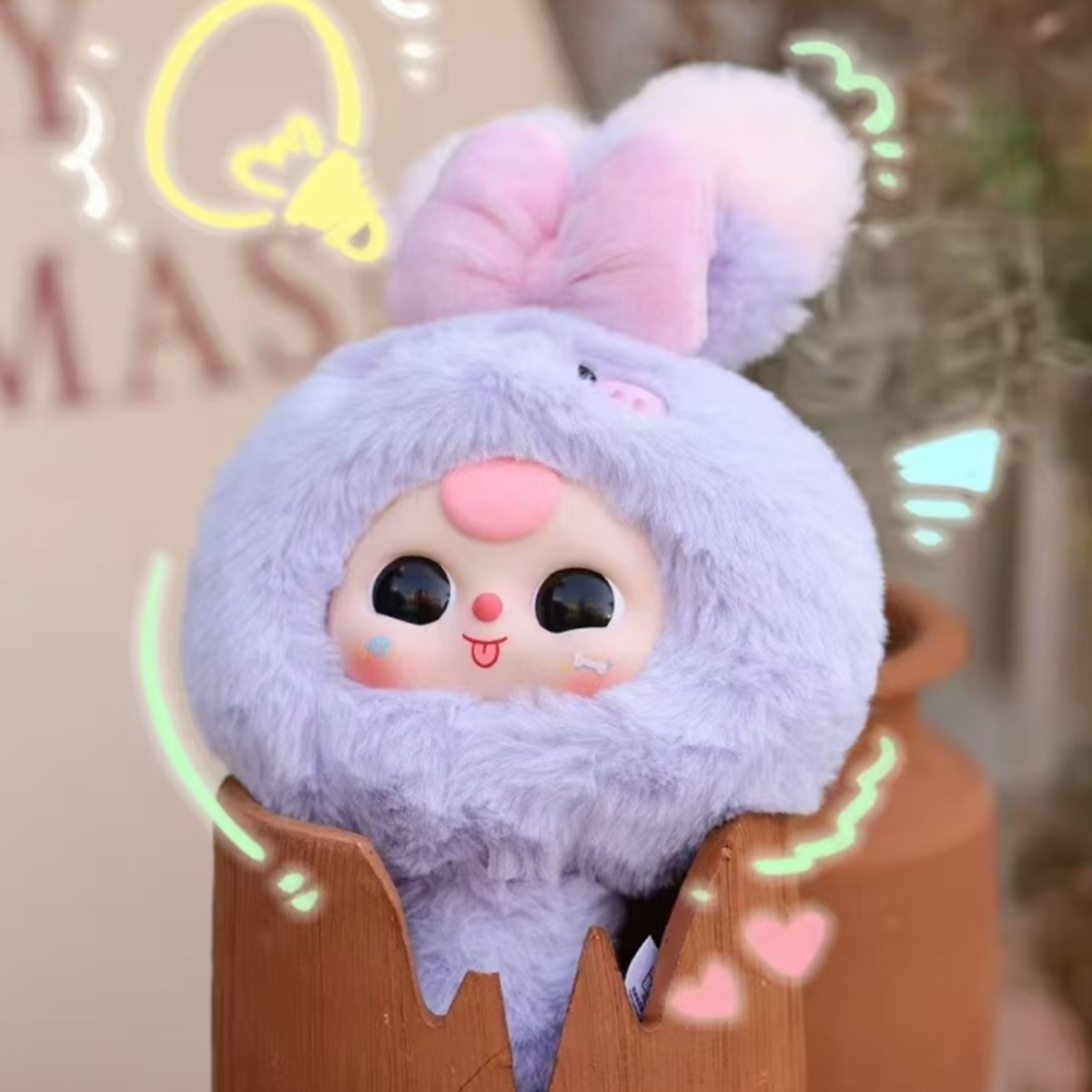 Baby Three Magic Mirror Series Plush Toy Blind Box - POPBOXSS