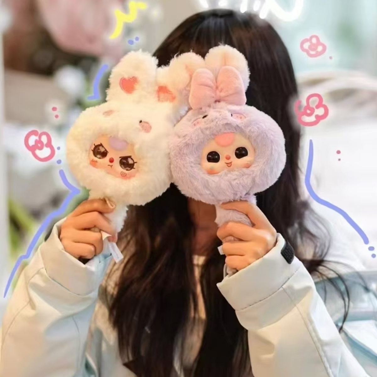 Baby Three Magic Mirror Series Plush Toy Blind Box - POPBOXSS