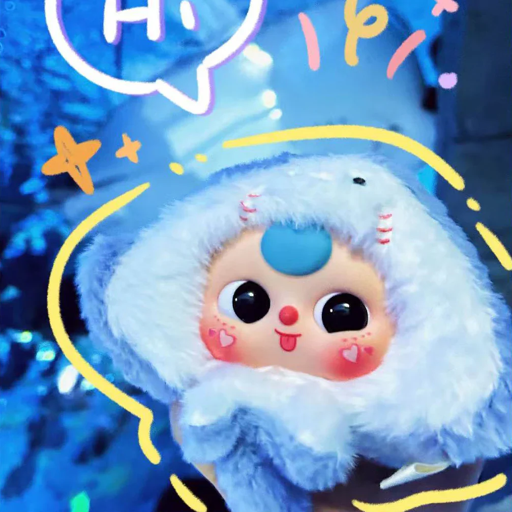 Baby Three Romantic Ocean Series Plush Dolls, Blind Box - POPBOXSS