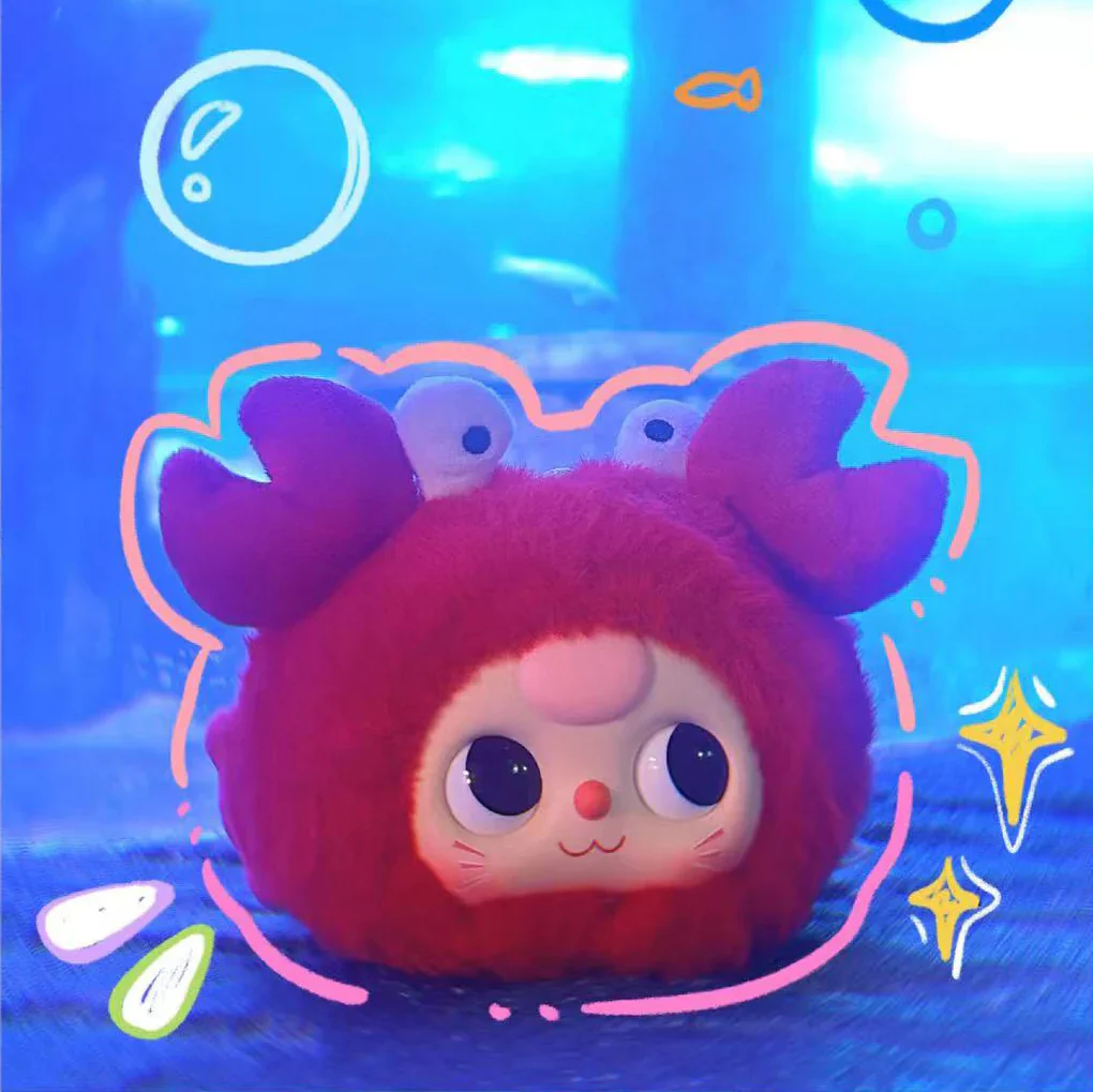 Baby Three Romantic Ocean Series Plush Dolls, Blind Box - POPBOXSS