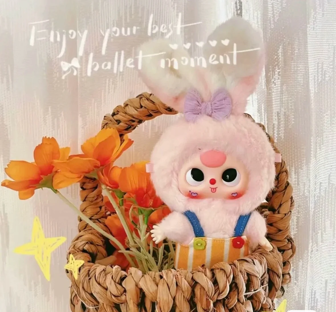 Baby Three Macaron Cute Bunny Series Plush Dolls, Blind Box - POPBOXSS