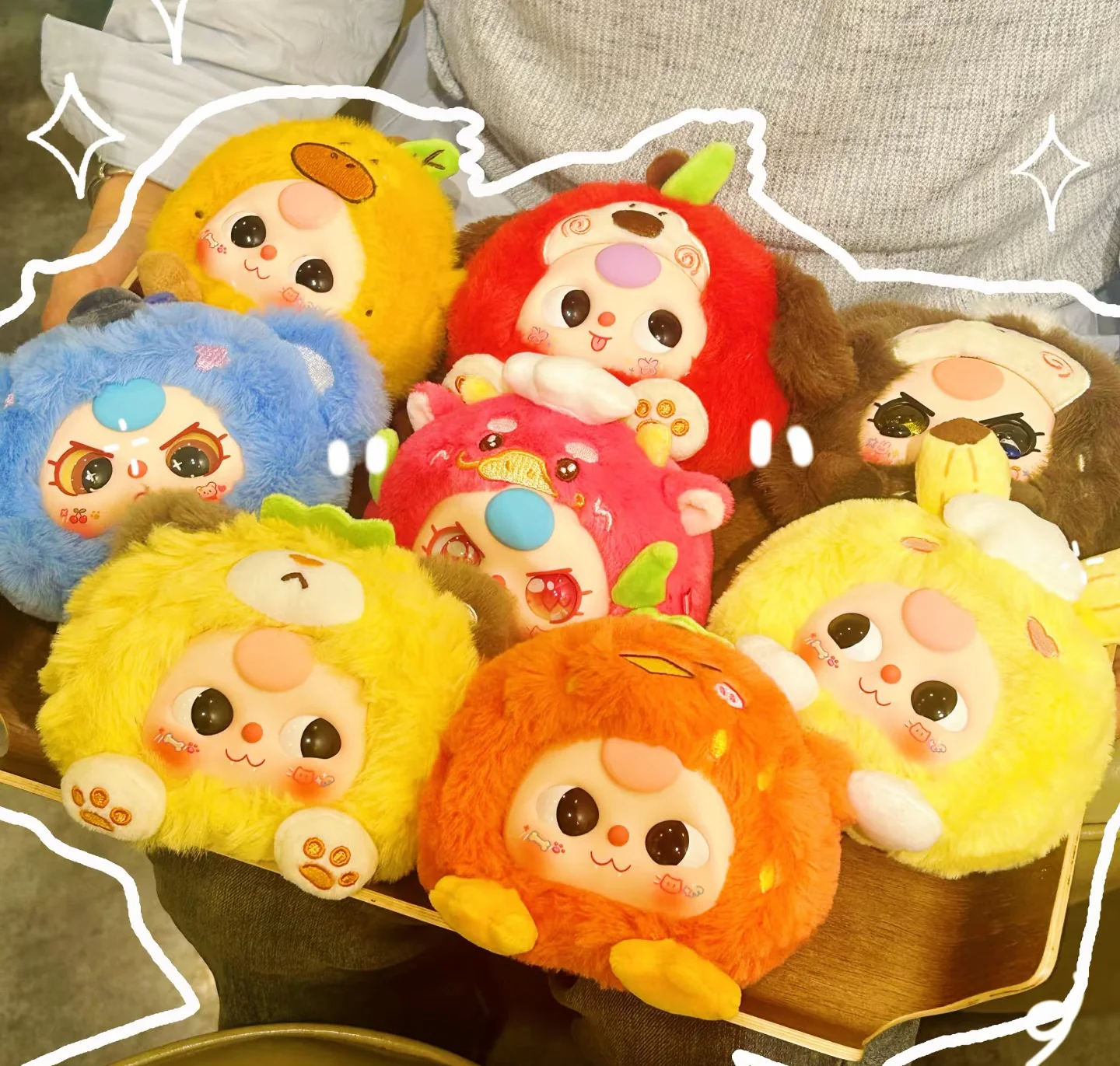 Baby Three Really Love You Series Plush Dolls, Blind Box - POPBOXSS