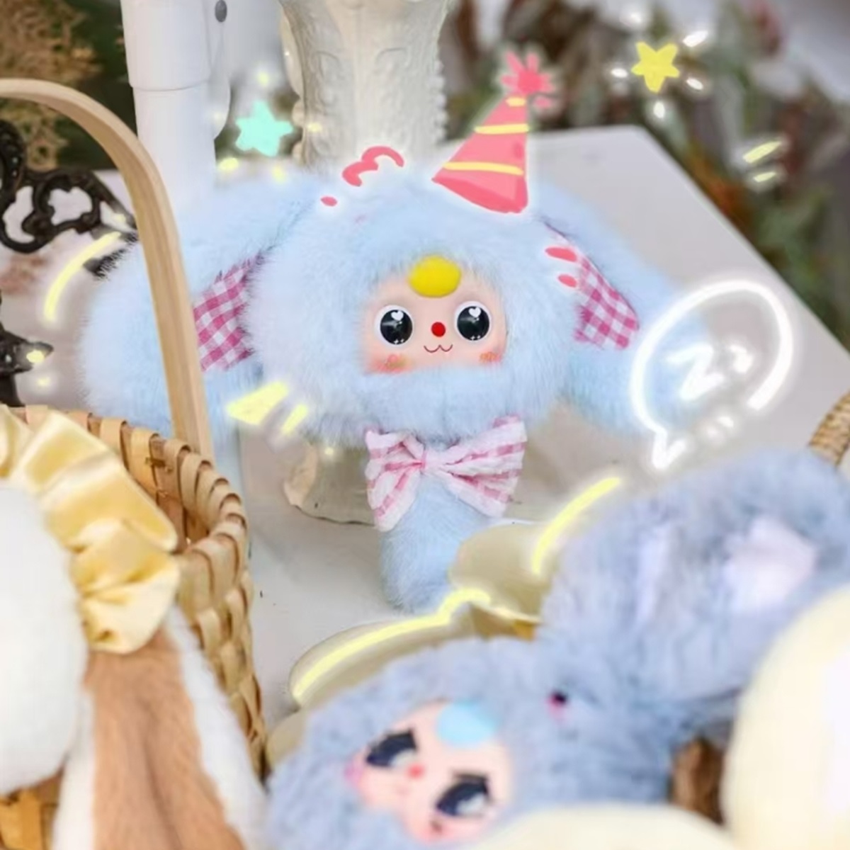 Baby Three Magic Mirror Series Plush Toy Blind Box - POPBOXSS