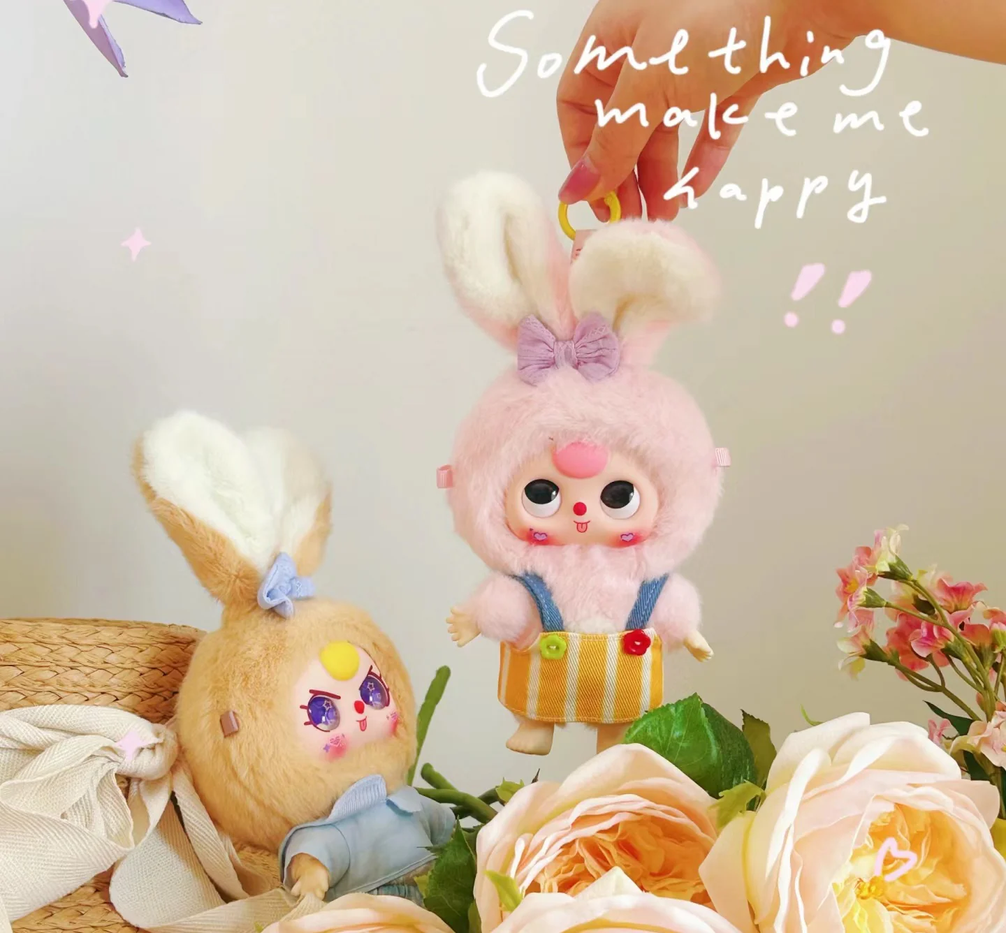 Baby Three Macaron Cute Bunny Series Plush Dolls, Blind Box - POPBOXSS