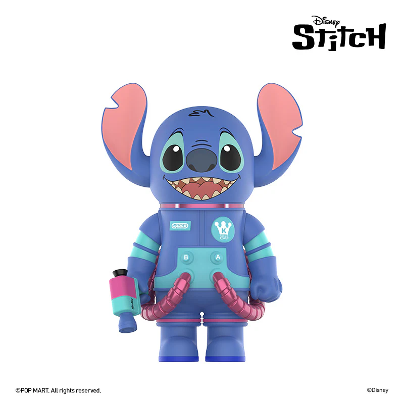 MEGA SPACE MOLLY Stitch 400% Figure - POPBOXSS