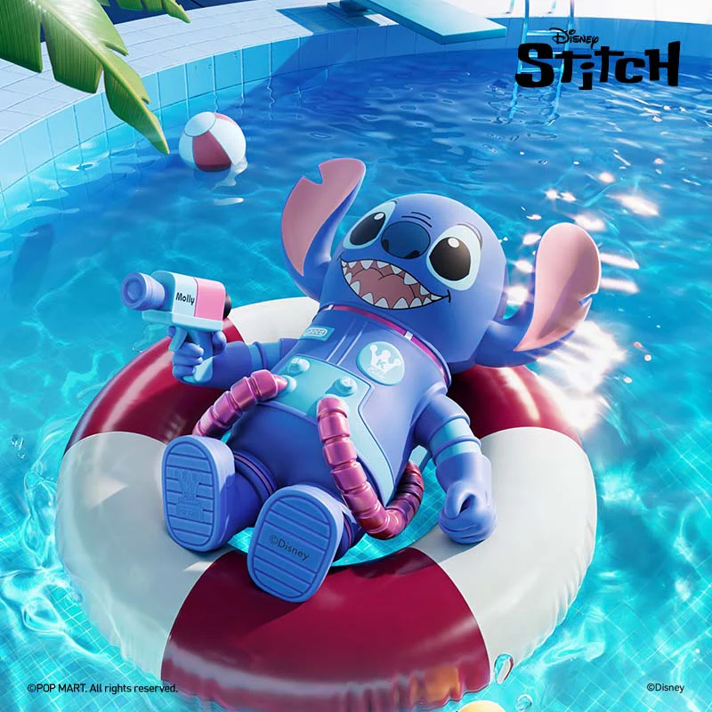 MEGA SPACE MOLLY Stitch 400% Figure - POPBOXSS
