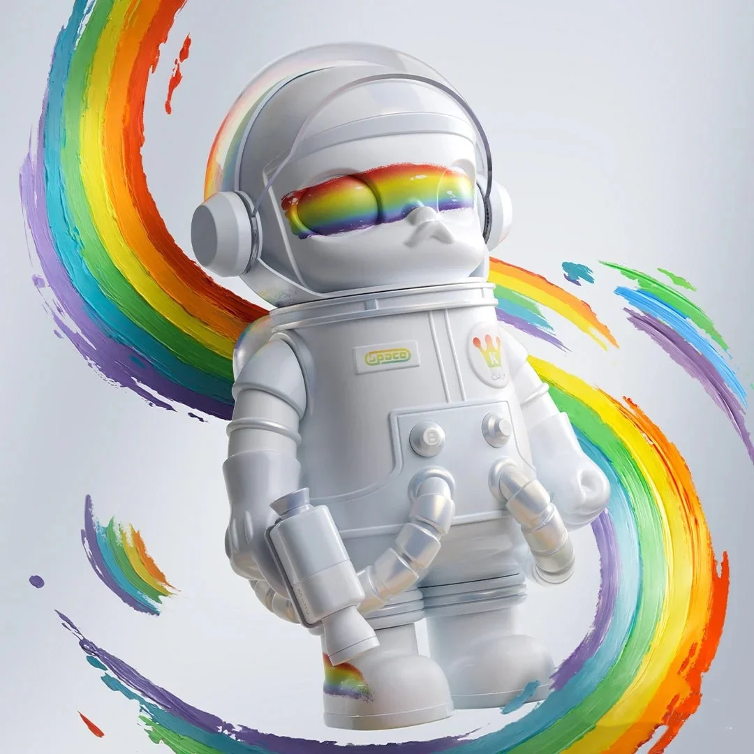 MEGA SPACE MOLLY 400% Rainbow - POPBOXSS