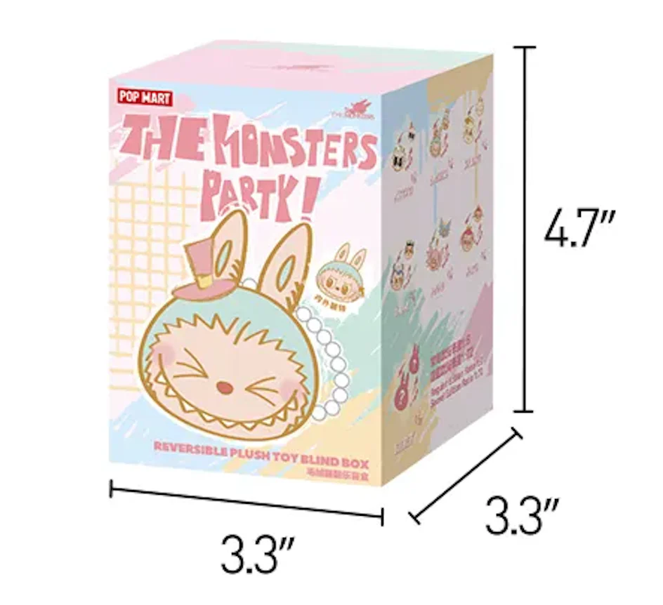 THE MONSTERS Party Series - Reversible Plush Blind Box - POPBOXSS