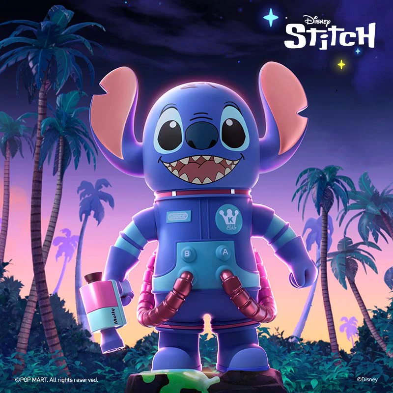 MEGA SPACE MOLLY Stitch 400% Figure - POPBOXSS