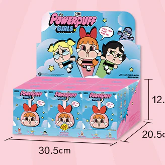 Crybaby x The Powerpuff Girls Vinyl Face Series Plush Dolls, Blind Box - POPBOXSS