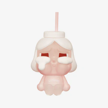 CRYBABY Crying Again Series-Plush Straw Cup (I'LL GIVE YOU ALL MY LOVE) - POPBOXSS