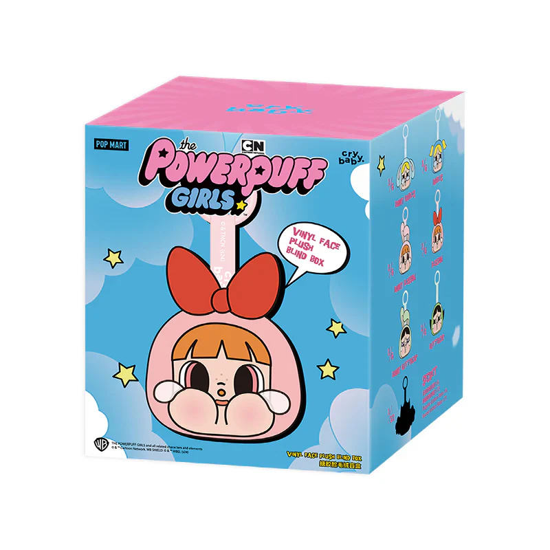 Crybaby x The Powerpuff Girls Vinyl Face Series Plush Dolls, Blind Box - POPBOXSS