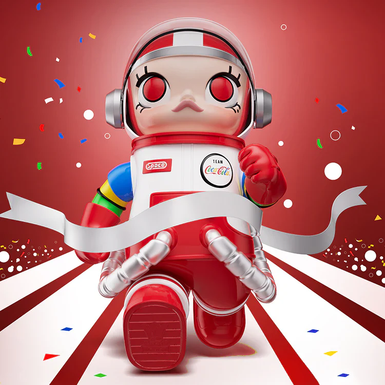 MEGA SPACE MOLLY 400% Coca-Cola 3.0 Series PVC Figure - POPBOXSS