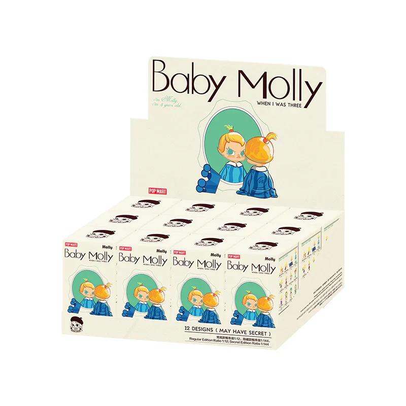 Baby Molly When I Was Three Series PVC Figures - POPBOXSS