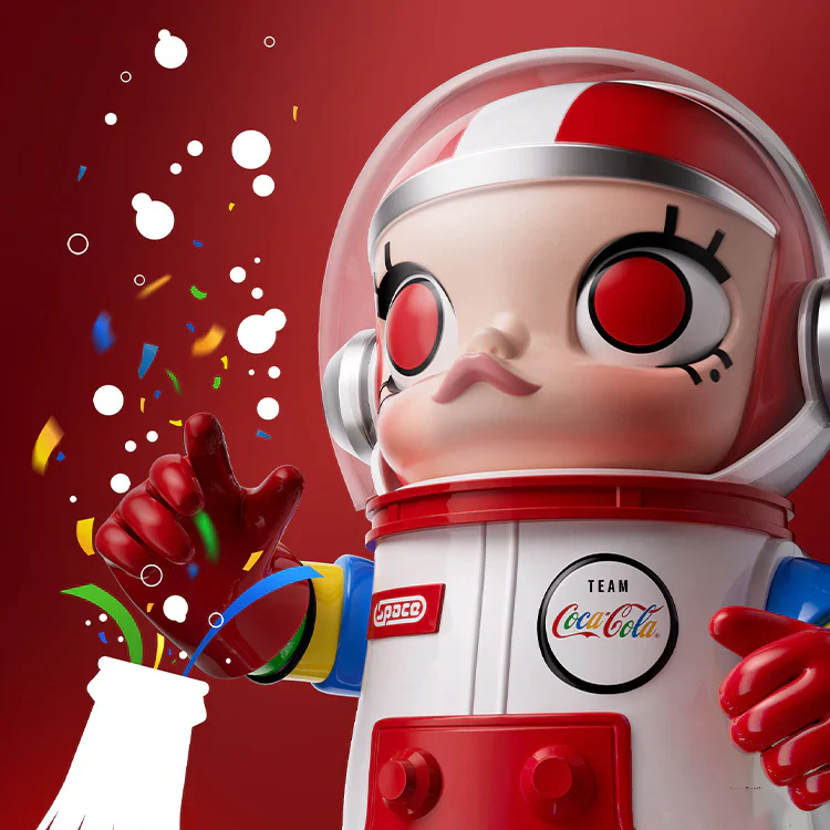 MEGA SPACE MOLLY 400% Coca-Cola 3.0 Series PVC Figure - POPBOXSS