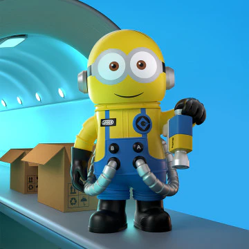 MEGA SPACE MOLLY 400% Minions - POPBOXSS