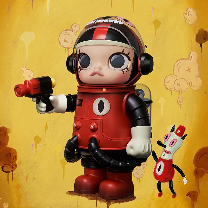 Mega Space Molly 400% Gary Baseman Series PVC Figure - POPBOXSS
