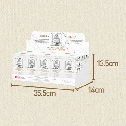 MOLLY Anniversary Statues Classical Retro Ⅱ Series PVC Figures - POPBOXSS