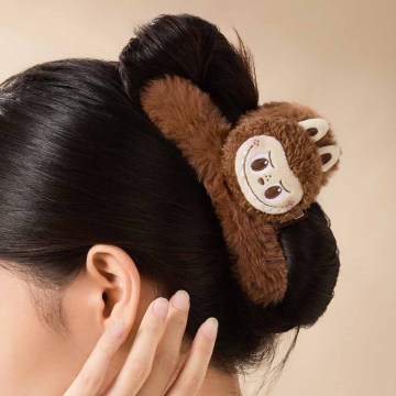 THE MONSTERS Classic Series-LABUBU Plush Hair clip - POPBOXSS