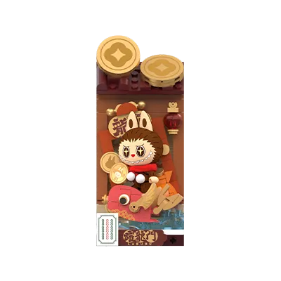 Wealthy Snake's New Year Celebration -Fortunate Hand Series Block Figures - POPBOXSS