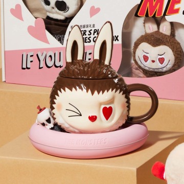 THE MONSTERS Catch Me lf YouLike Me Series-Ceramic Cup - POPBOXSS