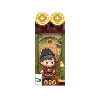 Wealthy Snake's New Year Celebration -Fortunate Hand Series Block Figures - POPBOXSS