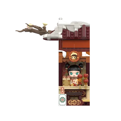 Wealthy Snake's New Year Celebration -Fortunate Hand Series Block Figures - POPBOXSS