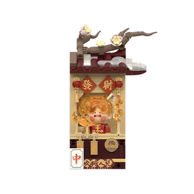 Wealthy Snake's New Year Celebration -Fortunate Hand Series Block Figures - POPBOXSS