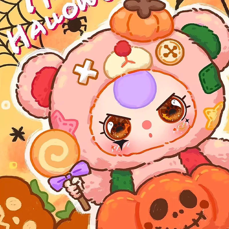 Baby Three 400% Halloween Limited Set Plush Series Blind Box - POPBOXSS