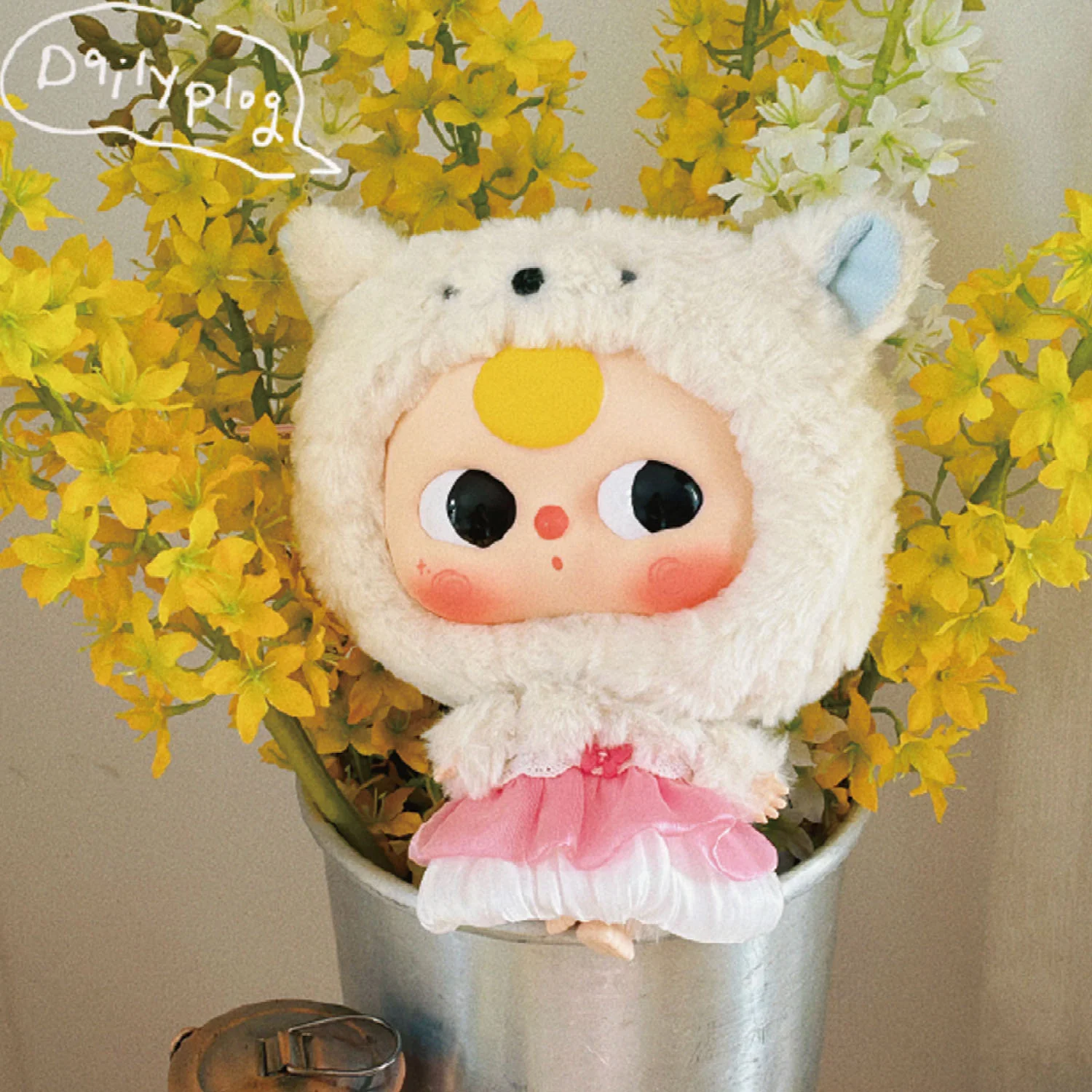 Baby Three Big Head Baby Zipper Bag Plush Series Blind Box - POPBOXSS