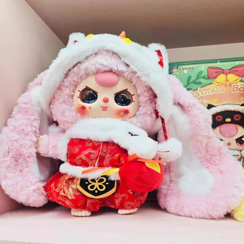 Baby Three CNY Bunny 400% Limited Version Plush Blind Box - POPBOXSS