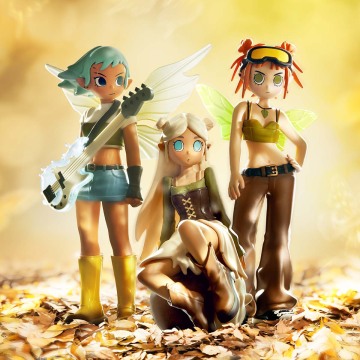 Peach Riot Punk Fairy Series Figures - POPBOXSS