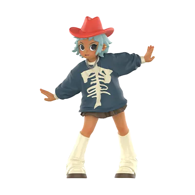 Peach Riot Rise Up Series Figures - POPBOXSS