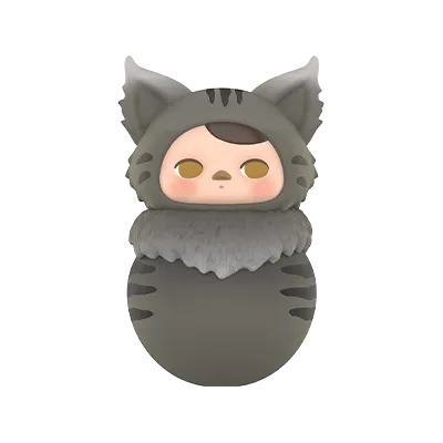 PUCKY Roly-Poly Kitty Series Figures - POPBOXSS