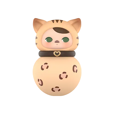 PUCKY Roly-Poly Kitty Series Figures - POPBOXSS