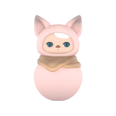 PUCKY Roly-Poly Kitty Series Figures - POPBOXSS