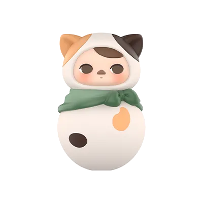 PUCKY Roly-Poly Kitty Series Figures - POPBOXSS