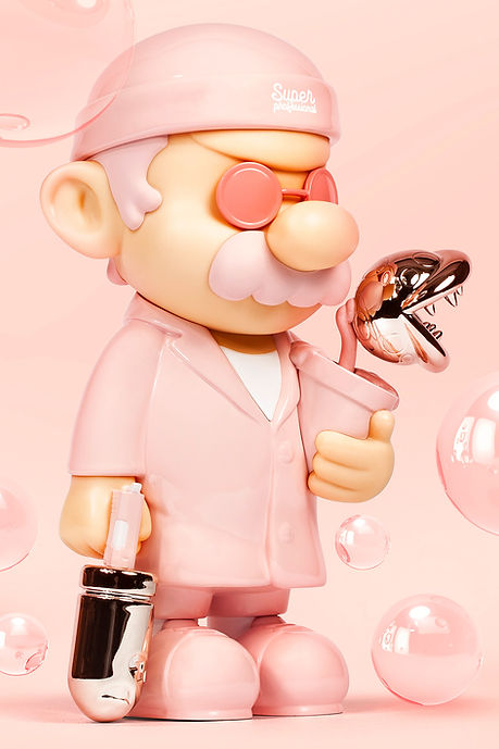 SUPER PROFESSIONAL ESSENTIALS//Bubble Pink - POPBOXSS