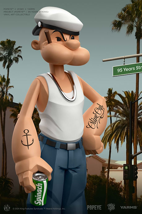 ZCWO x YARMS POPEYET 95 YEARS STRONG - POPBOXSS