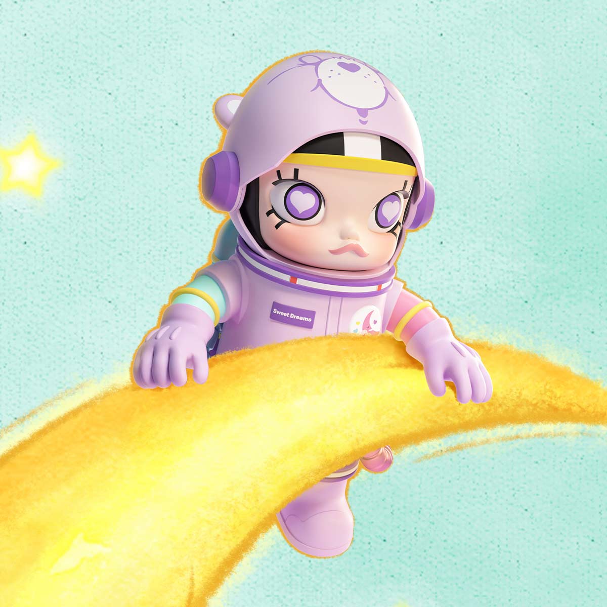 MEGA SPACE MOLLY 400%+100% Sweet Dream Bears - POPBOXSS