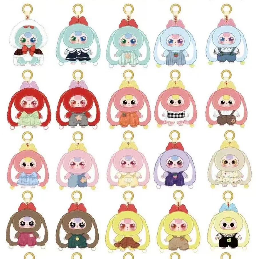 Baby Three Macaron Cute Bunny Series 2 Plush Dolls, Blind Box - POPBOXSS